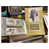 Waupaca 1931 Calendar & Misc. Trade Cards