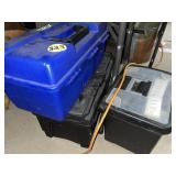 (2) Tool Boxes & File Holder