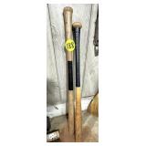 (2) Wood Ball Bats