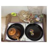 Oriental Plates & Nativity Set