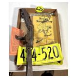 Trap, Old Deer Tags & Misc.