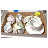 Mustache Cup, Creamers & Sugars