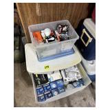 3 Drawer Tote w/Light Bulbs