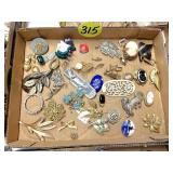 Assorted Brooches, Cameos & Pins