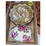 Nippon bowl, Plate & Japan Rose Dish
