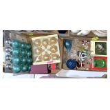 (2) Boxes Ornaments