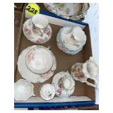RS Prussia & Unmarked Cups, Saucer & Dishes