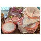 Anchor Hocking Pink Dishes