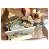 Music Boxes, Hummingbird Plaque & Misc.