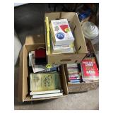 (3) Boxes Reference Books & Others