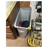 Clothes Hamper w/Ladies Clothes