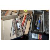 (2) Boxes Chisels & Pipe Wrenches