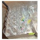 Assorted Stemware & Glassware