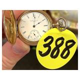 Elgin 7j Pocket Watch w/14K Case