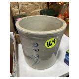 2 Gallon Birch Leaf Crock
