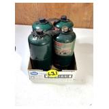 (4) 1 Pound Propane Bottles