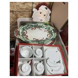 Christmas Platters, Cups & Saucers