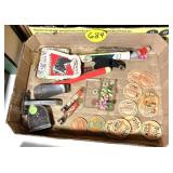 Advertising Items & Milk Bottle Tops