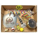 Native American Beadwork, John Deere & Misc....