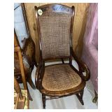 Caned Rocking Chair