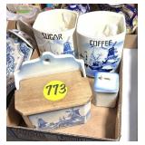 (2) Boxes Czechoslovakia Coffee, Sugar & Other...