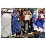 (3) Boxes Purses, Ladies Gloves, Bandanas &...