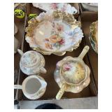 RS Prussia Teapot, Creamer & Sugar & RS Germany...