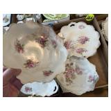 RS Prussia (2) Bowls & Platter (1 Needs Repair)
