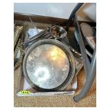 Assorted Silver Plate & Chrome Items