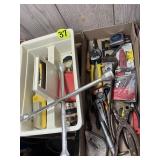 (2) Boxes Hand Tools & Bits
