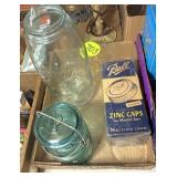 Mason Jar, Ball Jar & Zinc Lids