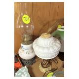 (2) Lamps (1 Electric)