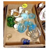 Glass Baskets, Childs Dishes & Misc.