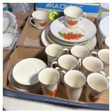 (2) Boxes Triomphe Dishes & Cups