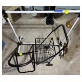 Clothes Holder & Rolling Hamper