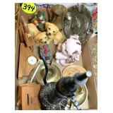 Brass Candle Holders & Misc.