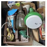 Oil Bottle, Oilers & Funnels