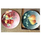 (2) Obert Plates (1 Chipped)