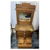Doll Dresser w/Mirror & Chest of Drawers