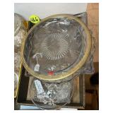 Assorted Glass Trays