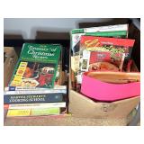 (2) Boxes Assorted Cookbooks