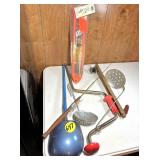 Ice Auger & Fishing Poles