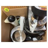 Pans, Coffee Maker & Deep Fryer