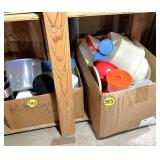 (2) Boxes Tupperware