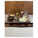 Cracker Holder, Spice Tins, Apple Peeler & Misc.