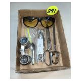 Binoculars, Silver Salt Spoons, Keen Kutter...