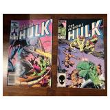 (2) Vintage The Incredible Hulk Comic Books
