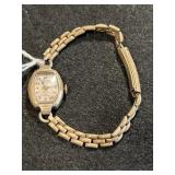 Gruen 10k gold filled Ladies watch