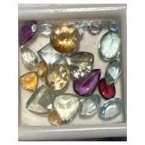 Collection of (21) Gems (assorted colors, cuts,
