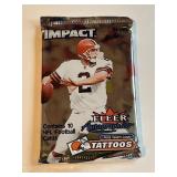 Vintage UNOPENED Pack Football Cards